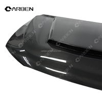 Capot moteur en fibre de carbone véritable de haute qualité pour Dodge Durango SRT 2011-2024, style Hellcat