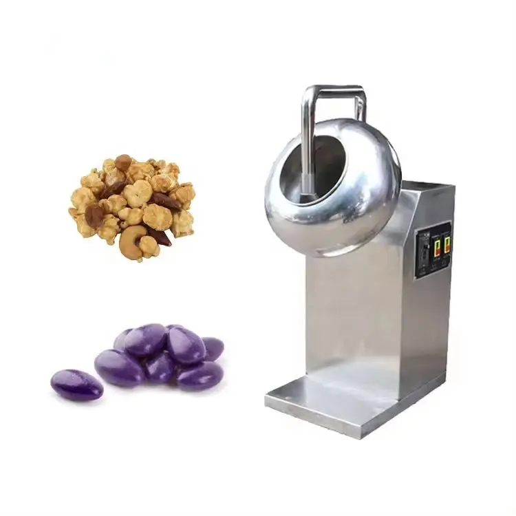 Machine industrielle de fabrication de noix d'arachides enrobées salées machine de fabrication de sel d'arachide sucré 25kg d'amande sucre cacao à vendre