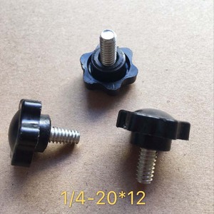 # Vis à tête en plastique de 25 pouces, vis à tête <span class=keywords><strong>Torx</strong></span> américaine, vis à tête moletée, vis à tête à vis de serrage, 1/4-20 - Product Image 5
