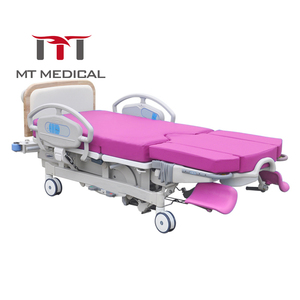 Équipement hospitalier MT MEDICAL Lit d'accouchement multifonctionnel réglable Lit d'accouchement gynécologique Table d'opération de luxe - Product Image 2