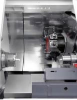 Centro de Torneado y Fresado CNC de Doble Husillo de 7.5kW de Alta Resistencia con Radio de Giro Máximo de 600mm