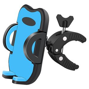 Support de guidon pour <span class=keywords><strong>GPS</strong></span> de vélo et moto YH2990 réglable avec pince antidérapante et protection par sangle en caoutchouc - Product Image 2