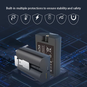 Baterai Lithium isi ulang 6040mAh untuk bel pintu cincin 2/3/4 & V4 kamera Panel keamanan pintar digunakan dalam stok - Product Image 6