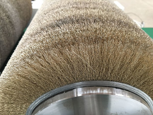 Steel Brush Roller Dupont Brush Roller and Sandpaper Rollers Polishing for Wood Floor <strong>Sanding</strong> <strong>Drum</strong> - Product Image 3