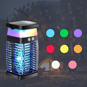 Trampa para insectos voladores con logotipo personalizado, luz Solar para mosquitos, luz UV, luz púrpura, trampa para moscas, matamosquitos - Product Image 3