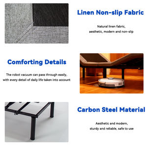 Moderne Externe Intelligente Verstelbare Ligplaats Ijzeren Bed Frame Met Duitse Okin Afstandsbediening Motor Voor Appartement - Product Image 3