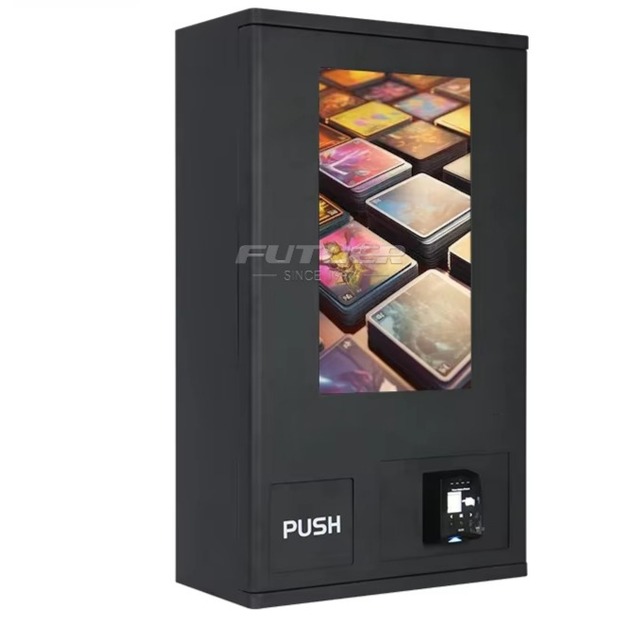 Smart Wall Mounted Collector Anime Football Baseball Playing Poke Mon Sport TCG Trading Card Vending Machine