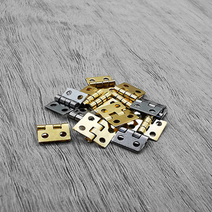 Nhà Máy Giá mini Brass bản lề 10*8 mét đồng bản lề cho hộp đồ trang sức thủ công mỹ nghệ Hộp Quà Tặng phần cứng cho các dự án sáng tạo - Product Image 6