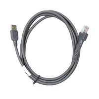 Escáner de Código de Barras Zebra 2M con Cable USB, Dispositivo de Escaneo, Cable de Datos para Escáner de Código de Barras Zebra, Entrega Rápida
