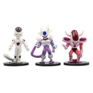 Figurine d'<span class=keywords><strong>anime</strong></span> japonais Version Q Dorée Frieza Dodoria Zarbon PVC Action Figure Collection Modèle Ornements Jouets Cadeaux - Product Image 5