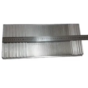 factory custom cnc machined aluminum heatsink sheet metal fabrication extruded profile extrusion profile heat sink 500mm