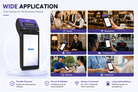 Terminal POS Pintar Aisino A90 Pro Sistem Pembayaran Genggam Mobile Android NFC/RFID Mesin POS Murah