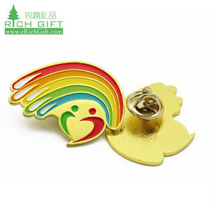 Badge en métal émaillé personnalisé, drapeau antique doré, vente chaude, haute qualité, <span class=keywords><strong>prix</strong></span> bas - Product Image 5