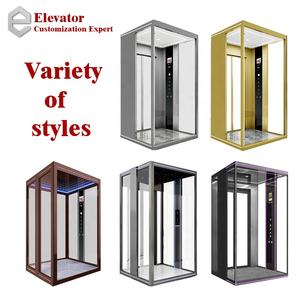 घर के दर्जी के लिए कारखाने की आपूर्ति प्लेटफॉर्म लिफ्ट ने मनोरम लिफ्ट को अच्छी गुणवत्ता वाली कम कीमत वाले घर लिफ्ट बनाया - Product Image 6