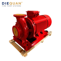 Fabricant de pompes centrifuges horizontales monophasées pour pompes à incendie, avec moteur électrique, pour systèmes d'alimentation en eau incendie industriels et bâtiments