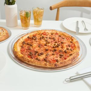 Bandeja Redonda para Pizza de Aluminio de Alta Calidad, Duradera, Profesional, para Restaurantes, Hoteles, Servicios de Catering y Cocinas Comerciales - Product Image 2