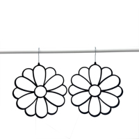 Cintre de rangement en velours en forme de fleur pour cravates, foulards, hijabs et châles – Vente en gros usine