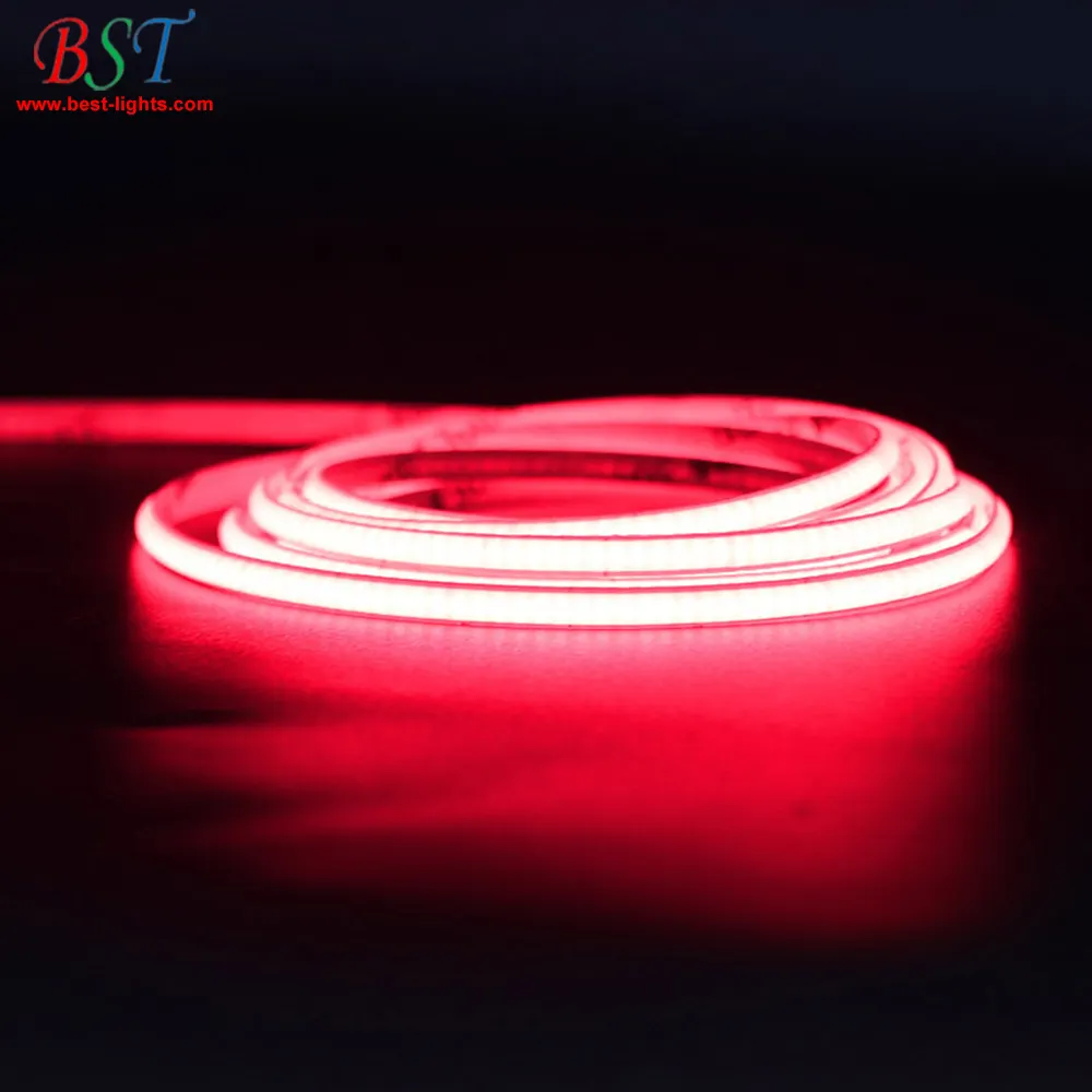 Super narow flexible LED Cob Strip Licht 3mm, 4mm, 5mm, 6mm, 8mm, 10mm warmweiß, rot blau grün 5V, 12V 24V CRI90 kein dunkler Fleck