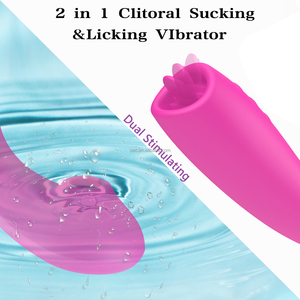 SacKnove Femme 10 Vitesses U Forme Léchage Langue Masturbation Sexuelle Flirter Amusant Clitoris Sucker Adulte Vibromasseur Femmes Sex Toys - Product Image 2