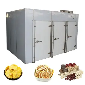 Commercial 144-layer dryer dehytrator economic hot air circulation tunnel food dehydrator for dried fruit and vegetable dryer