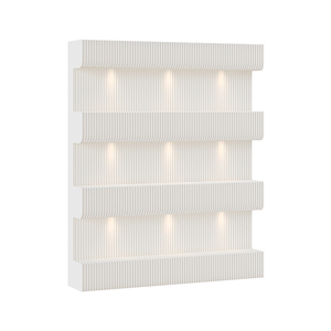 Kraft giấy tổ ong gấp phòng di động Divider phân vùng tường với LED ánh sáng tổ chức sự kiện triển lãm giấy tường - Product Image 6