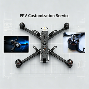 โดรน FPV ระดับมืออาชีพ 4k โดรนขนาด 13 นิ้ว พร้อมกล้อง GPS และอุปกรณ์เสริม เครื่องบินบังคับวิทยุ รุ่น UAV โรเตอร์คราฟท์ โดรนเกษตรกรรม - Product Image 3