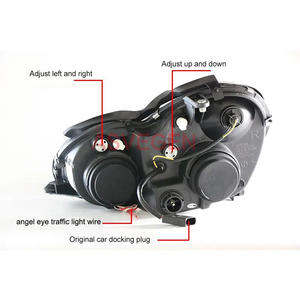 La lámpara de la cabeza de la asamblea única lente de visión para Benz Clase C <span class=keywords><strong>W203</strong></span> 2000-2007 - Product Image 2