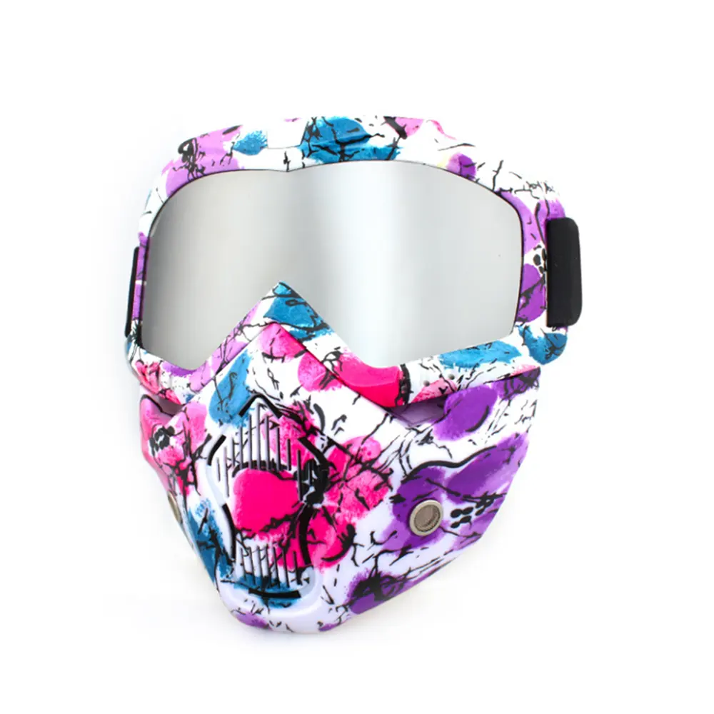 Motorrad masken Helm abnehmbare Brille wind dichtes Zubehör Für Yamaha