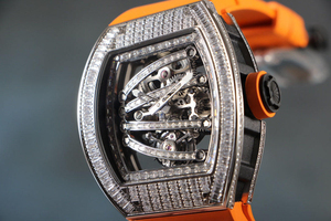 Elegant High End Luxury <b>Watch</b> Trendy Style diamond Encrusted Dial Stainless Steel <b>Watch</b> <b>Rubber</b> Strap Unisex Business Mech - Product Image 2