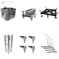 Sistema de truss de aluminio Bloque Conexión de esquina Truss de luz Truss de aluminio Estructura de torre de elevación de truss de escenario