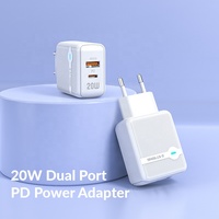 Chargeur rapide universel 20W Type C PD 20W Adaptateur de charge rapide pour iPhone Samsung Xiaomi