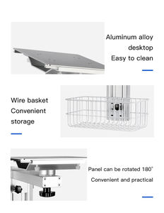 Wandgemonteerde patiëntenmonitorwagen met beugel voor ziekenhuisgebruik - Product Image 3