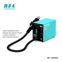 Pistolet à air chaud RF4 H5 Pro avec pompe à air, instrument de test haute puissance, affichage numérique, contrôle de la température, OEM, pour maintenance BGA, vert