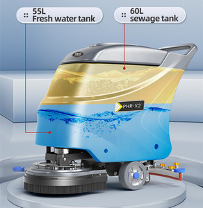 POHIR-X2 lavasciuga professionale senza fili industriale a spinta a mano - Product Image 3