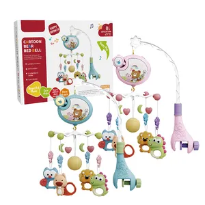 Móvil <span class=keywords><strong>de</strong></span> <span class=keywords><strong>Cuna</strong></span> Zhorya con Campanas, Mordedores, Sonajeros, Melodía Musical Relajante, Proyección, Control Remoto, Juguetes para <span class=keywords><strong>Cuna</strong></span> <span class=keywords><strong>de</strong></span> Bebé - Product Image 1