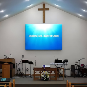 Rgx קולנוע אמינות גבוהה פרסום הוביל להציג p0.93mm דיגיטלי שילוט וידאו קיר הכנסייה הוראה cob הוביל פאנל - Product Image 4