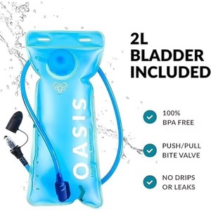 Free sample Tactical Molle Hydration Pack 3L TPU <b>Water</b> Bladder Custom Outdoor Sports Daypack <b>Running</b> <b>Backpack</b> Waterproof - Product Image 2