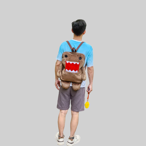 Mochila de felpa <span class=keywords><strong>Domo</strong></span> <span class=keywords><strong>Kun</strong></span> de gran tamaño con habitación grande para estudiantes, mochilas de animales de juguete al por mayor - Product Image 4