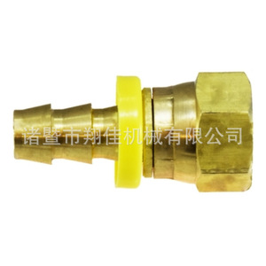 Xiangjia Machinery Brass Push On Hose Connector 14x14mm Swivel Female Plug In For Various Industries - Product Image 4