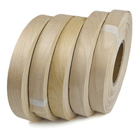 Placage de bois de bouleau naturel écologique, bande de chantournage de 0,4 à 3 mm d'épaisseur, de 9 à 50 mm de largeur pour meubles, armoires, portes, fenêtres, bricolage en bois