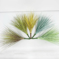 Tige d'herbe artificielle en roseau, couleur terre naturelle, pour salon d'appartement scandinave, mariage, toile de fond photo de Noël, durable