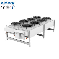 Refroidisseur à air à circuit fermé Aidear EC Fan Dry Cooler pour le refroidissement des processus en usine de semi-conducteurs et en salle blanche