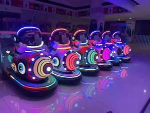 Equipo de Juego para Parques de Diversiones y Centros Comerciales, Juegos Infantiles al Aire Libre, Motocicleta Eléctrica con Batería, Auto Chocador Eléctrico en Venta, Nuevo - Product Image 2
