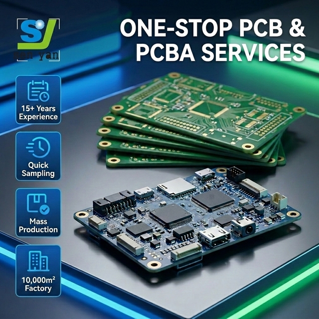 High-TG Custom Multilayer PCB Fabrication Prototype Quick-Turn 4 6 8 Layer Printed Circuit Board OEM Gerber File Factory
