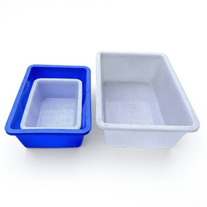 Plastic Square Draining Rack With Double Layer For Vegetable Fruit Washing And Storage Reusable Kitchen Sink Basket - Product Image 1
