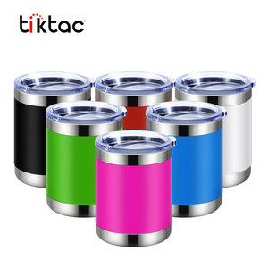 Vaso <span class=keywords><strong>de</strong></span> Vino sin Tallo <span class=keywords><strong>de</strong></span> Acero Inoxidable con Aislamiento al Vacío <span class=keywords><strong>de</strong></span> Doble Pared <span class=keywords><strong>de</strong></span> 10 oz al por Mayor con Tapa - Product Image 4