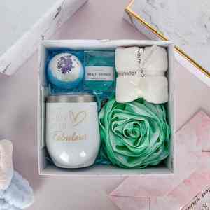 IStapromo-Set de regalo de boda para dama de honor, vaso de vino de acero inoxidable, <span class=keywords><strong>calcetines</strong></span> de vino, conjuntos de regalo de San Valentín para mujer - Product Image 3