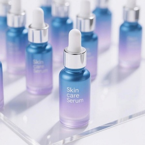 Personalized logo Printed 15ml 30ml 50ml Packaging Skincare Glass <b>Bottle</b> Serum <b>Bottle</b> Essential Oil <b>Dropper</b> <b>Bottles</b> - Product Image 1