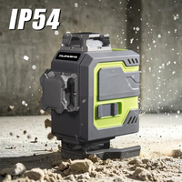 Niveau laser vert 16 lignes rechargeable, outil rotatif auto-nivelant 2H&2V 360° pour murs et sols, niveau laser croisé LG-4D