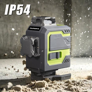 16-Linien Grüner Laser-Nivelliergerät Wiederaufladbares Werkzeug Rotierend Selbstnivellierend 2H&2V 360 Wand Boden Kreuzlinien-Laser-Nivelliergerät LG-4D - Product Image 5